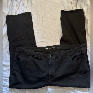 Old Navy Black Boot-Cut Jeans 24